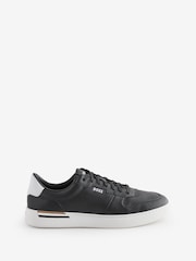 BOSS Black Clint Stripe Detail Logo Trainers - Image 1 of 10