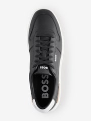 BOSS Black Clint Stripe Detail Logo Trainers - Image 4 of 10