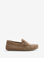 BOSS Light Brown Noel Loafers - Image 1 of 5