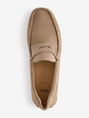 BOSS Light Brown Noel Loafers - Image 3 of 5