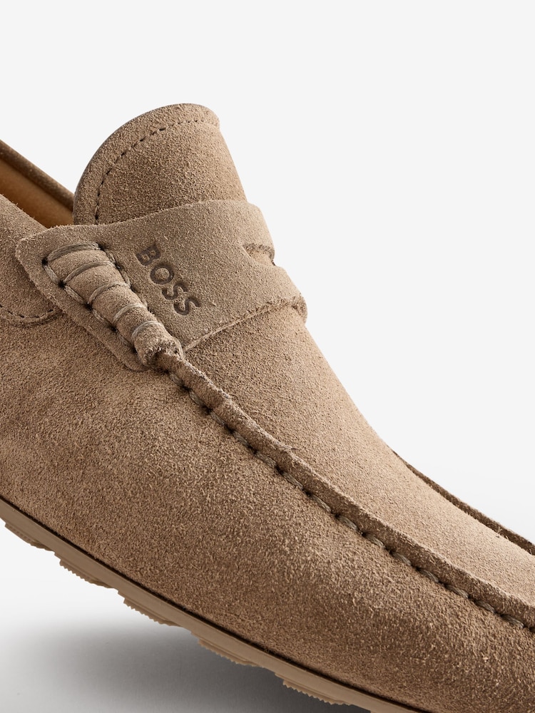 BOSS Light Brown Noel Loafers - Image 5 of 5