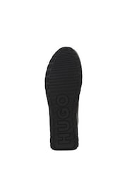 HUGO Grey Icelin Runner Trainers - Image 8 of 12