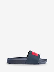 HUGO Blue Logo Sandals - Image 1 of 4
