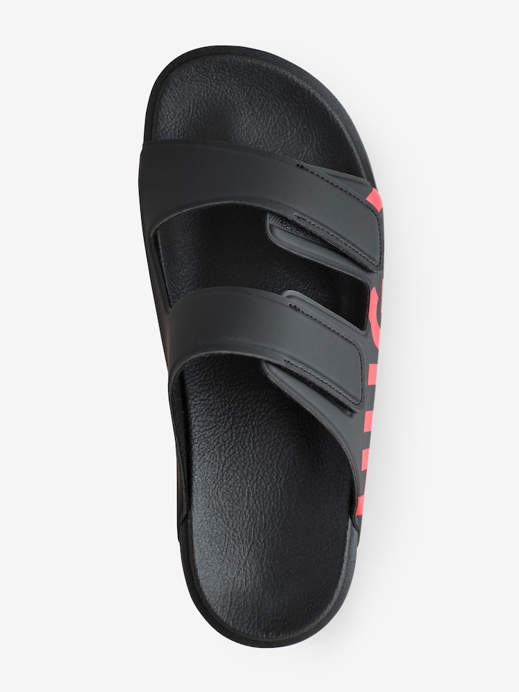 HUGO Black Logo Sandals - Image 2 of 4