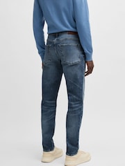 BOSS Blue Tapered Fit Onyx Denim Jeans - Image 2 of 5