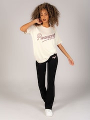 Pineapple Cream Logo Womens Boyfriend T-Shirt - Image 2 of 8