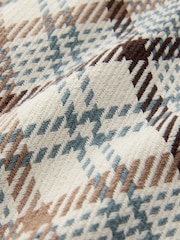 Ecru Check Twill Shacket - Image 12 of 13
