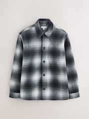 Monochrome Ombre Check Shacket - Image 5 of 8
