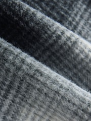 Monochrome Ombre Check Shacket - Image 7 of 8