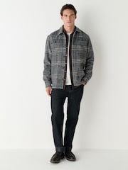 Grey Check Shacket - Image 2 of 9