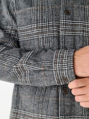 Grey Check Shacket - Image 5 of 9