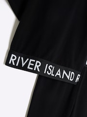 River Island Black Girls Waistband Top and Kickflare Set - Image 5 of 5