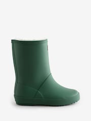 Hunter Kids Green First Insulated Wellington Boots - Image 1 of 5