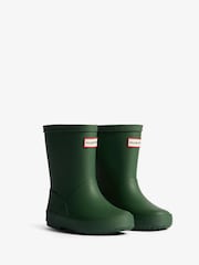 Hunter Kids Green First Insulated Wellington Boots - Image 2 of 5