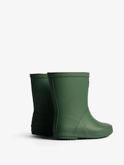 Hunter Kids Green First Insulated Wellington Boots - Image 3 of 5
