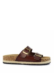 Lunar Belinda Brown Sandals - Image 2 of 3