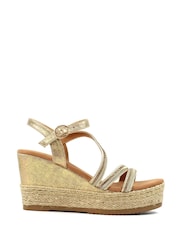 Luanr Fern Gold Sandals - Image 2 of 7