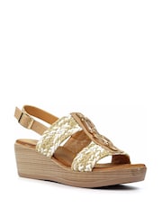 Lunar Natural Jamie Beige Sandals - Image 3 of 3