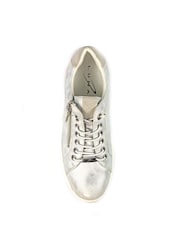 Lunar Albania Silver Trainers - Image 8 of 9