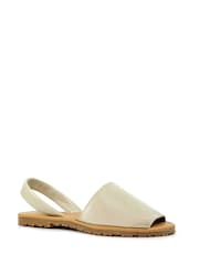 Lunar Amara Beige Lea. Sandals - Image 2 of 2