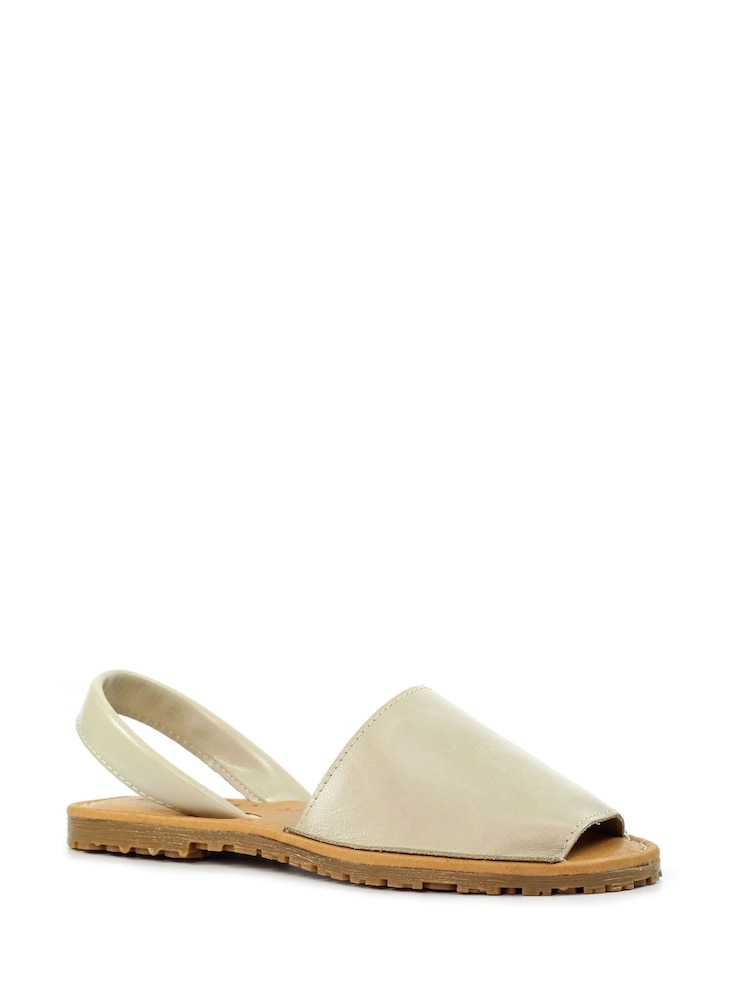 Lunar Amara Beige Lea. Sandals - Image 2 of 2