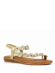 Lunar Gold Charlotte II Sandals - Image 3 of 3