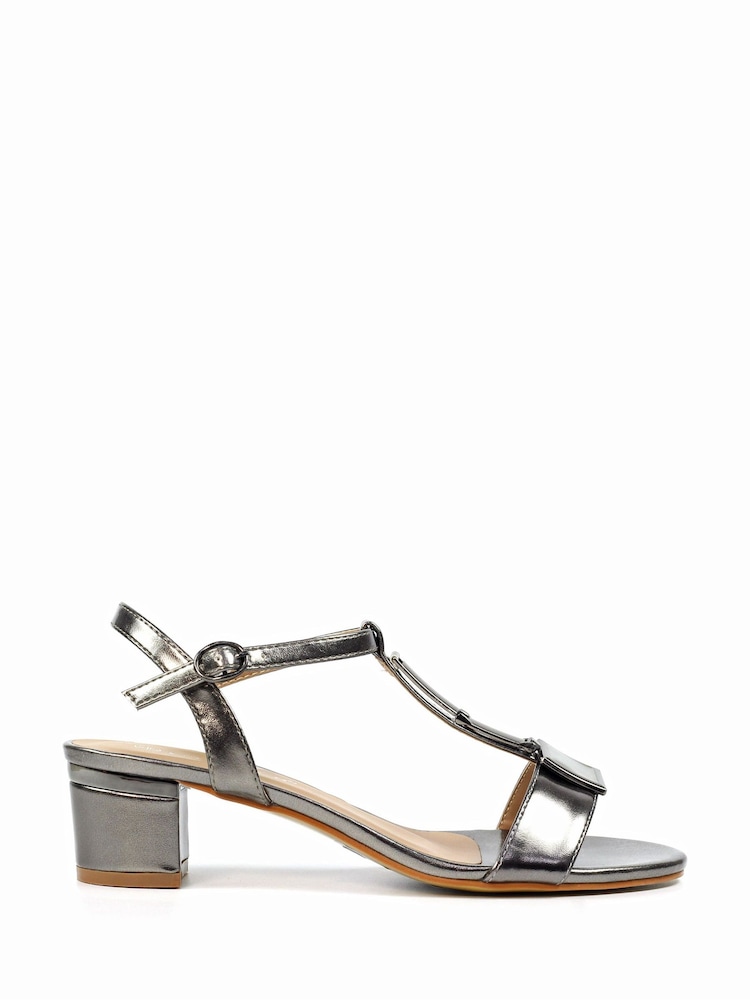 Lunar Grey Blaze Pewter Sandals - Image 2 of 3