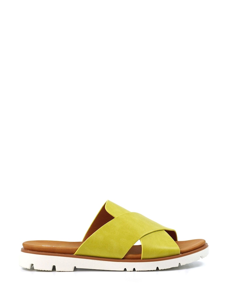 Lunar Chloe Lime Sandals - Image 2 of 3