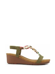 Lunar Green Clemont Sandals - Image 3 of 7