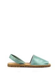 Lunar Amara Turquoise Lea. Sandals - Image 3 of 9