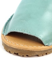 Lunar Amara Turquoise Lea. Sandals - Image 9 of 9