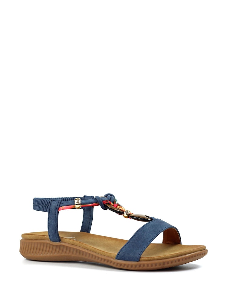 Lunar Blue Brava Sandals - Image 2 of 2 Lunar Blue Brava Sandals - Image 2 of 2