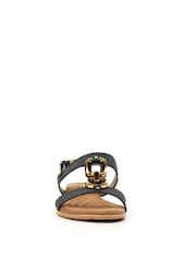 Lunar Darcy Black Sandals - Image 6 of 9