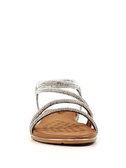 Lunar Silver Cortez Silver Sandals - Image 5 of 8