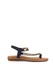 Lunar Blue Asia II Navy Sandals - Image 4 of 10