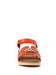 Lunar Orange Carla Sandals - Image 7 of 10