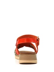 Lunar Orange Carla Sandals - Image 8 of 10
