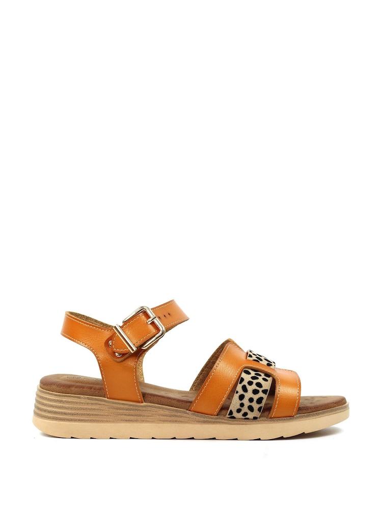 Lunar Carla Brown Sandals - Image 4 of 10