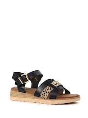 Lunar Carla Black Sandals - Image 2 of 2