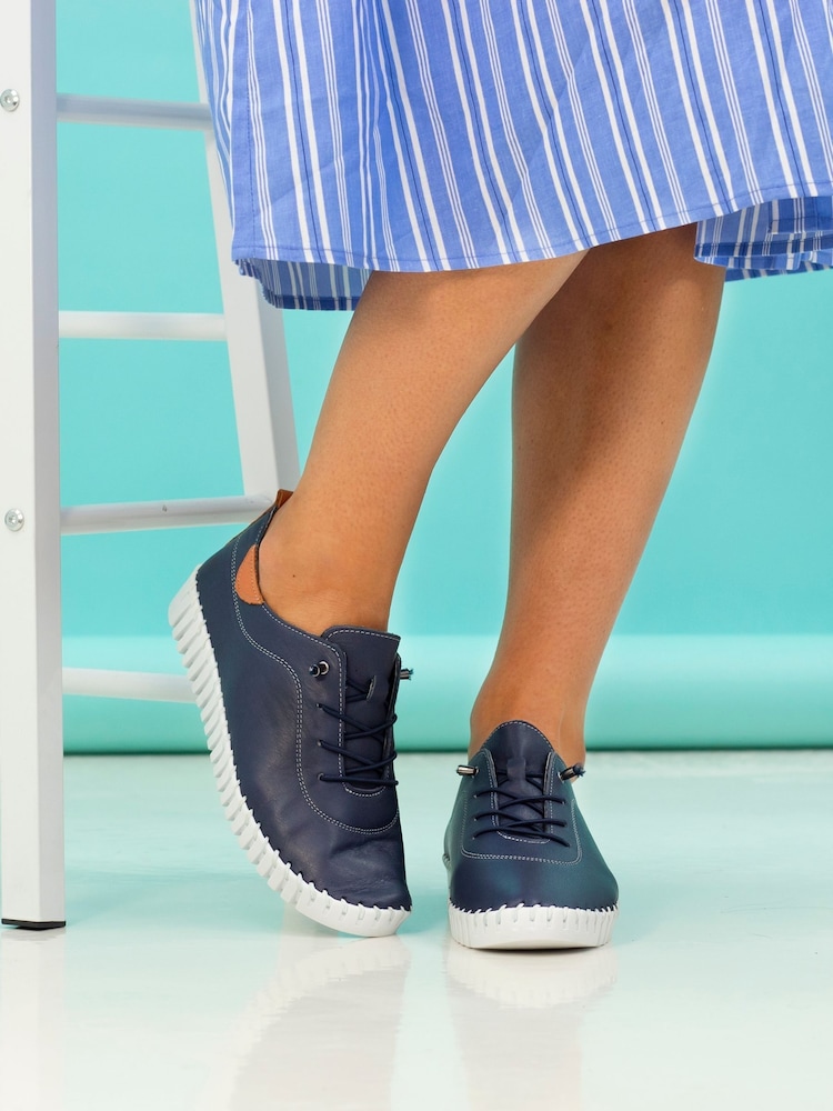 Lunar Blue Flamborough Shoes - Image 2 of 10 Lunar Blue Flamborough Shoes - Image 2 of 10