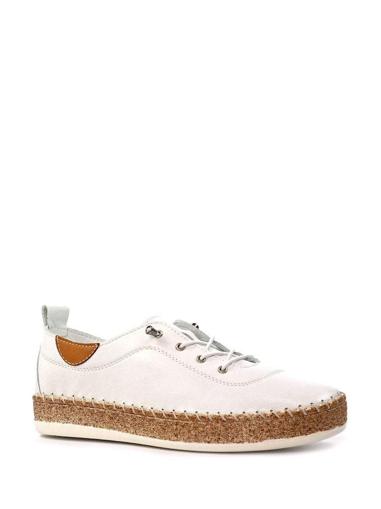 Lunar Evie Plimsoll White Shoes - Image 4 of 9