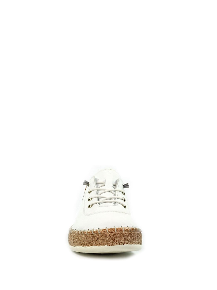 Lunar Evie Plimsoll White Shoes - Image 7 of 9