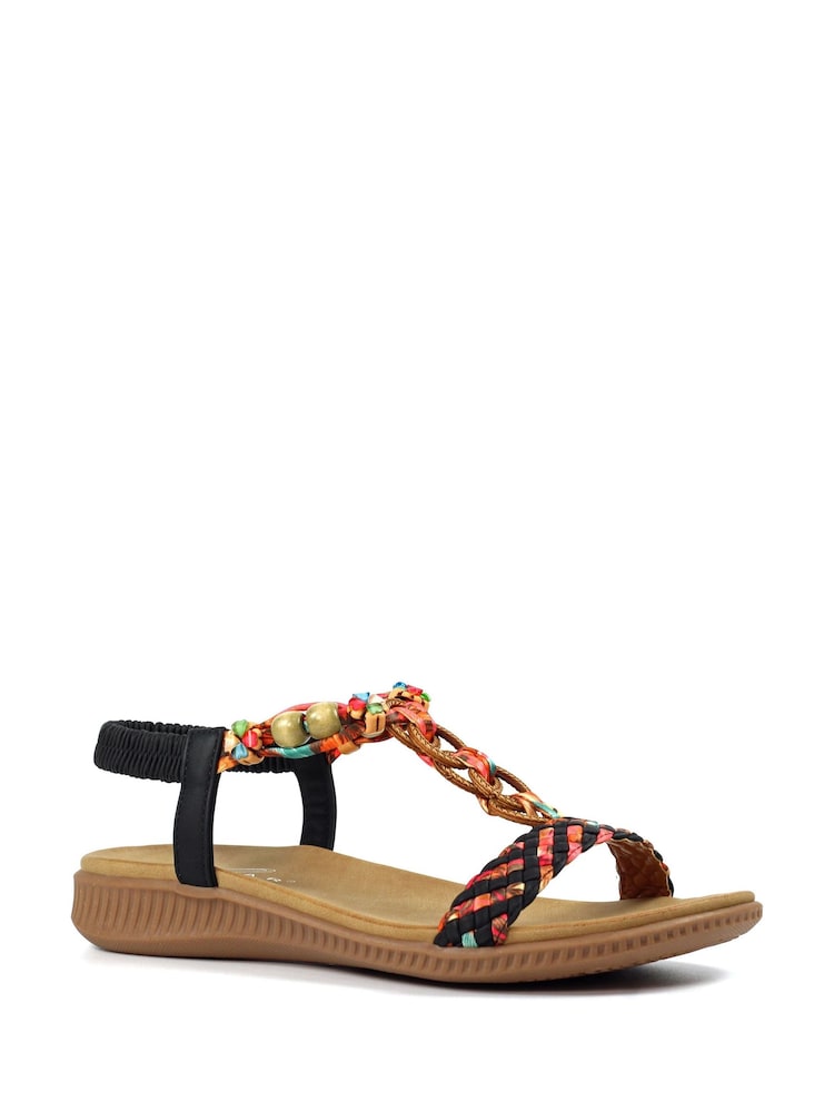 Lunar Buxton Black Sandals - Image 2 of 2