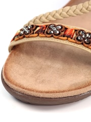 Lunar Natural Carmen Sandals - Imagen 7 de 7