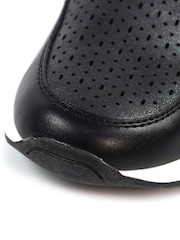 Lunar Barcelona Black Trainers - Image 10 of 10
