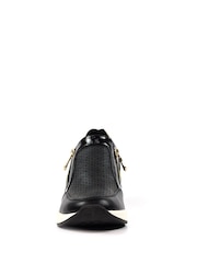 Lunar Barcelona Black Trainers - Image 7 of 10