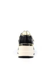 Lunar Barcelona Black Trainers - Image 8 of 10