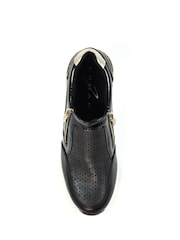 Lunar Barcelona Black Trainers - Image 9 of 10