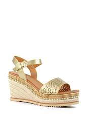 Lunar Natural Anya Wedge Sandals - Image 3 of 3