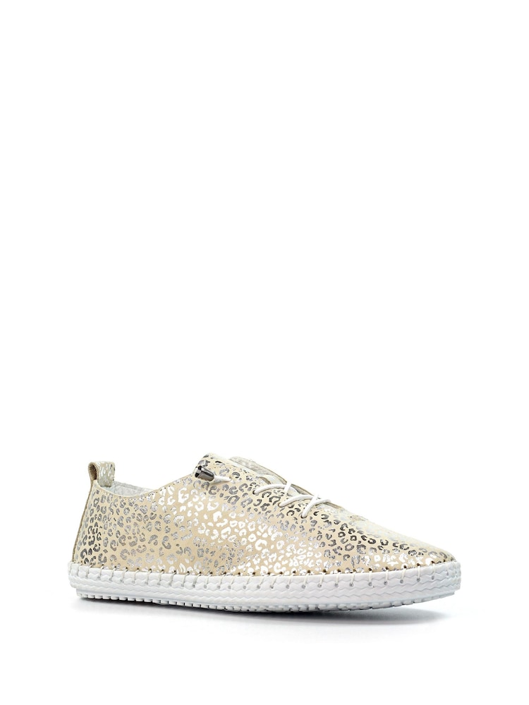 Lunar Blade Leather Plimsoll White Shoes - Image 2 of 2